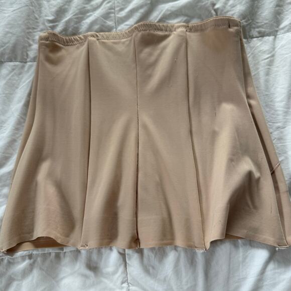 Naomi & Nicole Boned Nude Slip Resistant Womens Shape Wear Size Large - Picture 6 of 6